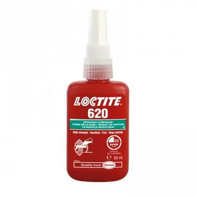 LOCTITE 620/50ml Upevňování válcových dílů, vysoká pevnost, 0,20mm LOCTITE Značkový